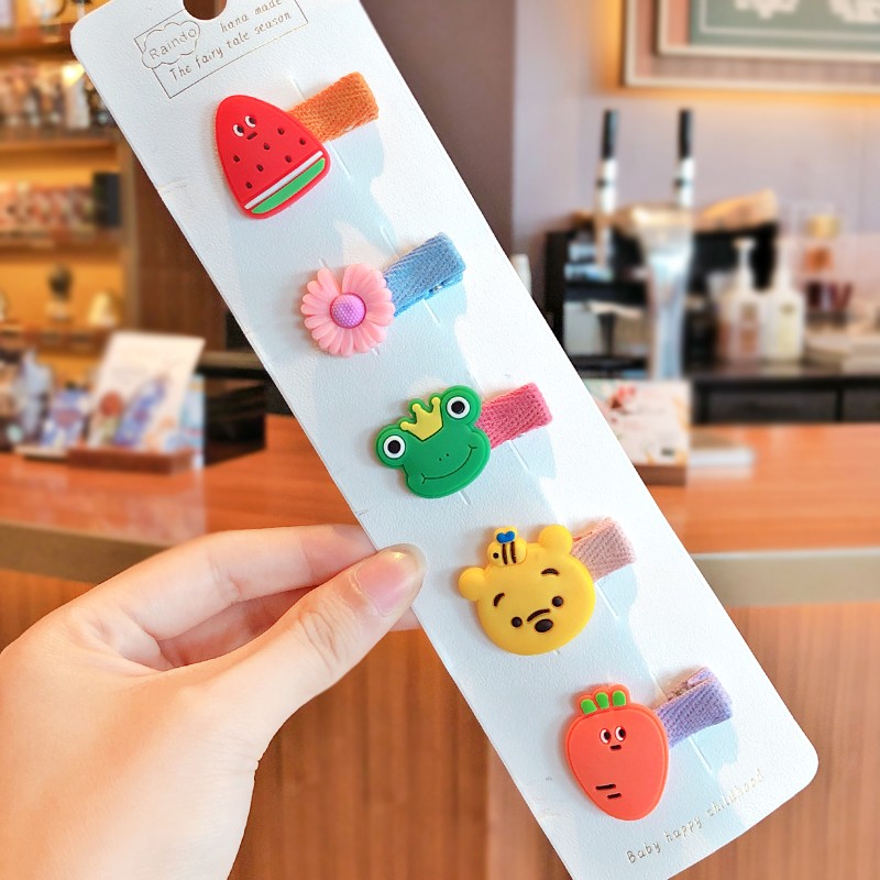 Children Hair Clips - Cartoon BB Clip Set Manufacturer