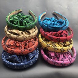 Fabric Headband - Printed Letter Designer