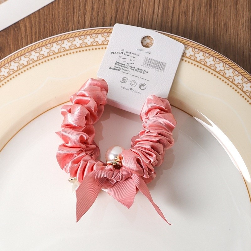 Satin Hair Rope - Korean Style Headwear