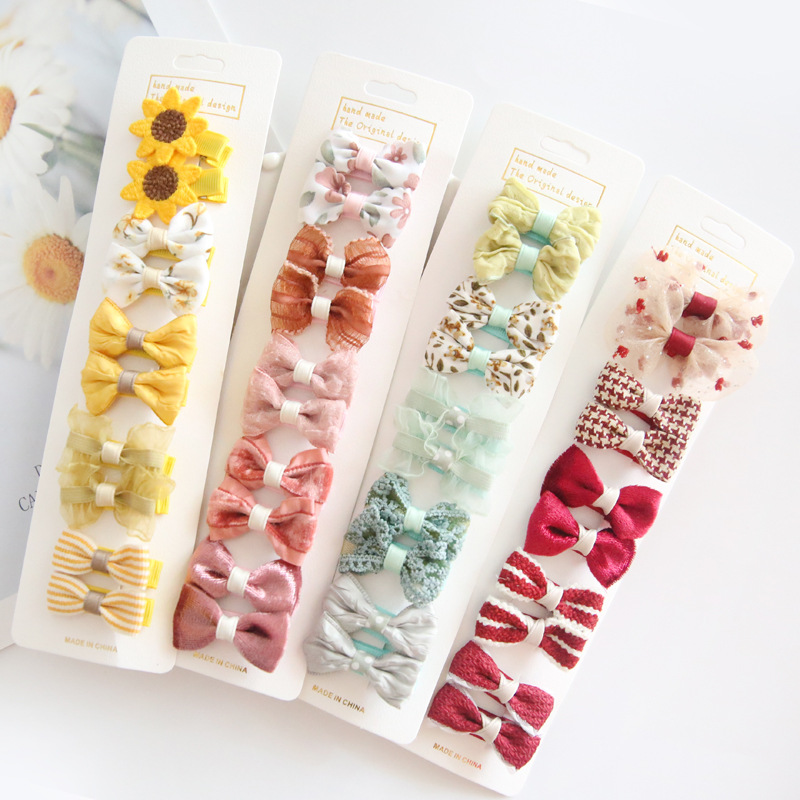 Lace Hair Clip - Bow Net Gauze Fashion