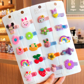 Children Hair Clips - Cartoon BB Clip Set Manufacturer