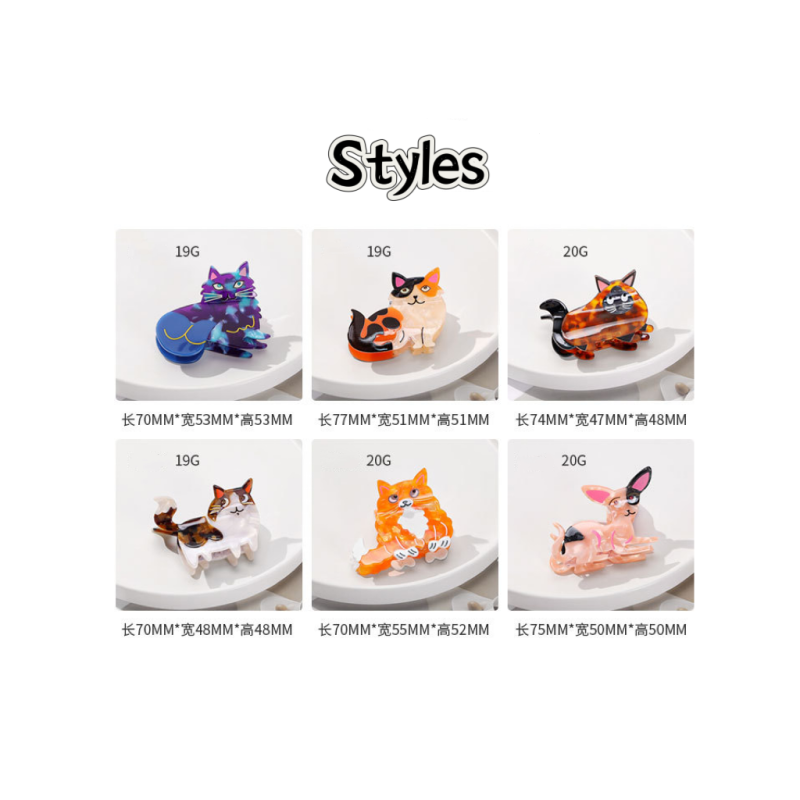 Cat Hair Clip - Maine Kitten Animal