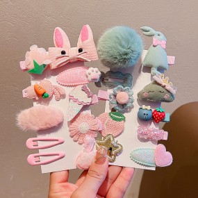 Children Barrettes - Cartoon Hair Clip Set Supplier