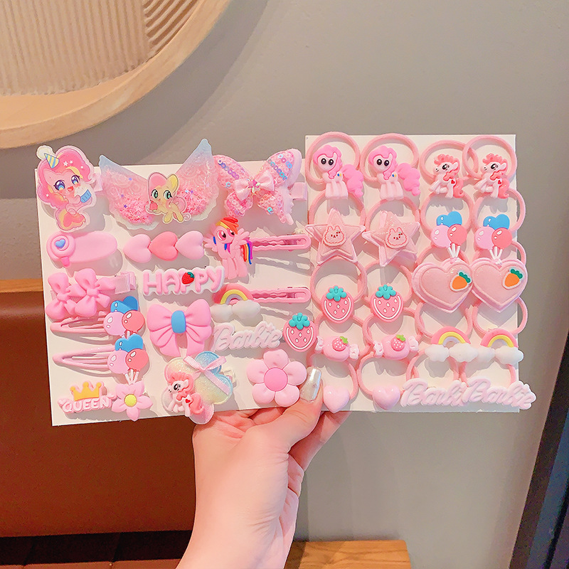 Rubber Band Set - Flower Bow Scrunchies OEM