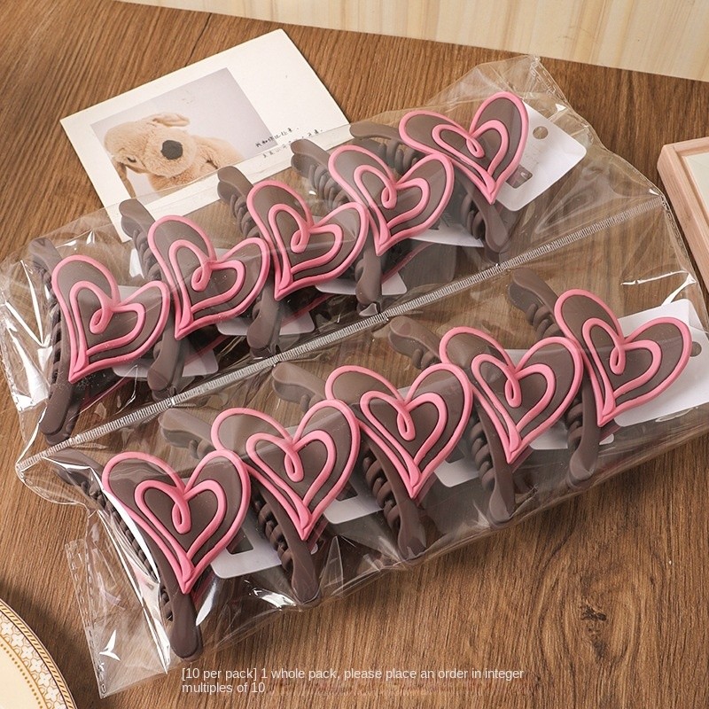 Flower Hair Claw - Card Hairpin Clip