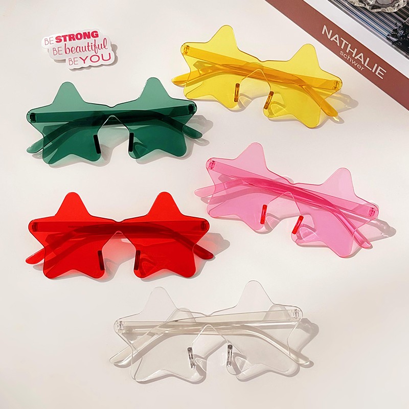 Heart Sunglasses - Jelly One Piece OEM