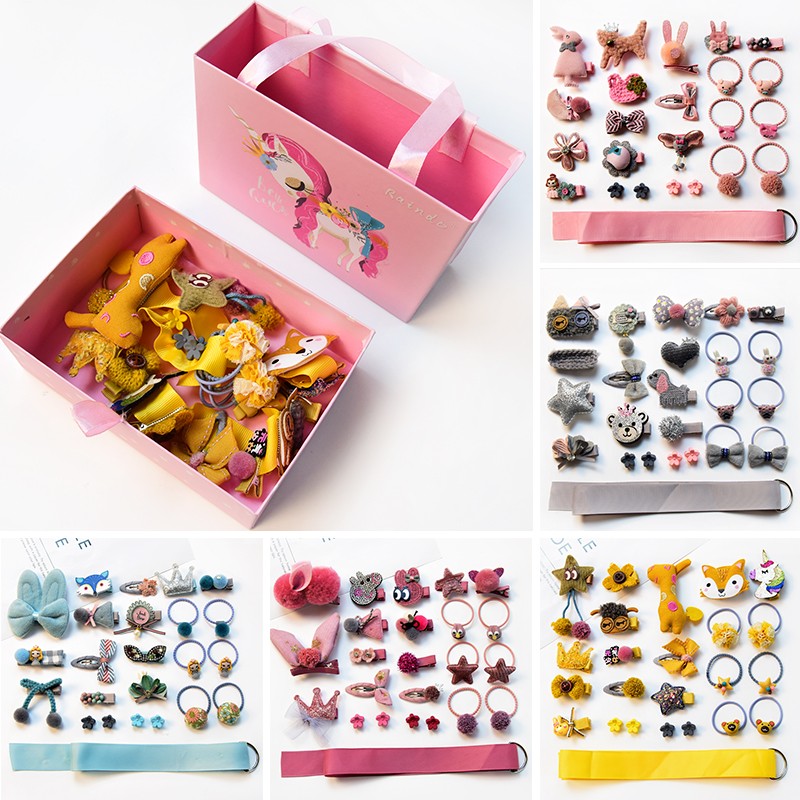 Hair Clip Set - Colorful Cartoon Rubber Bands Supplier
