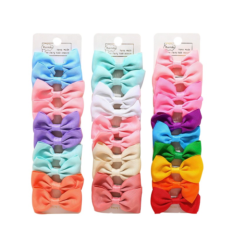 Grosgrain Bows - Ribbon Hair Clips Supplier