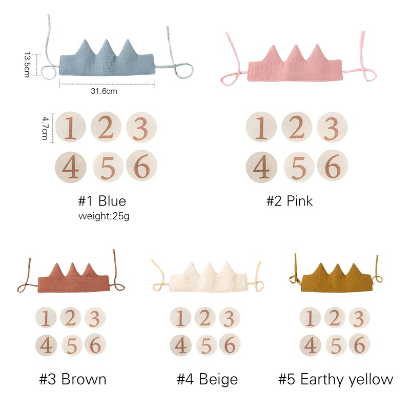 Cotton Crown Hat Manufacturer - Wholesale for 1-6 Years Old Children Baby Birthday Party Decoration