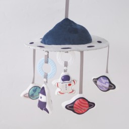 Baby Mobiles Manufacturer - Wholesale Hanging for Crib Astronauts Starry Sky Felt Bed Bell