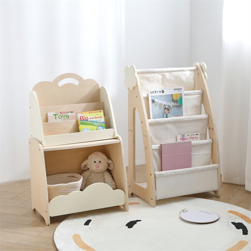 Children's Storage Table Manufacturer - with Bookshelf Combination Design to Foster Happy Habits