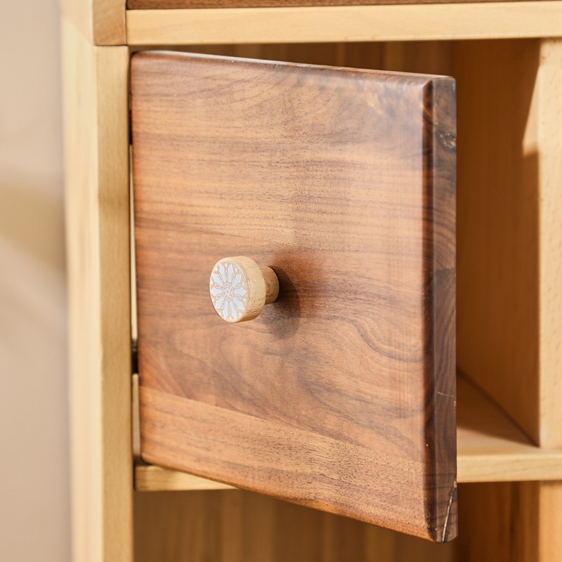 Wooden Drawer Knobs Manufacturer - Hot with Various Patterns Unisex Educational Toys for Kids 2-4 Years