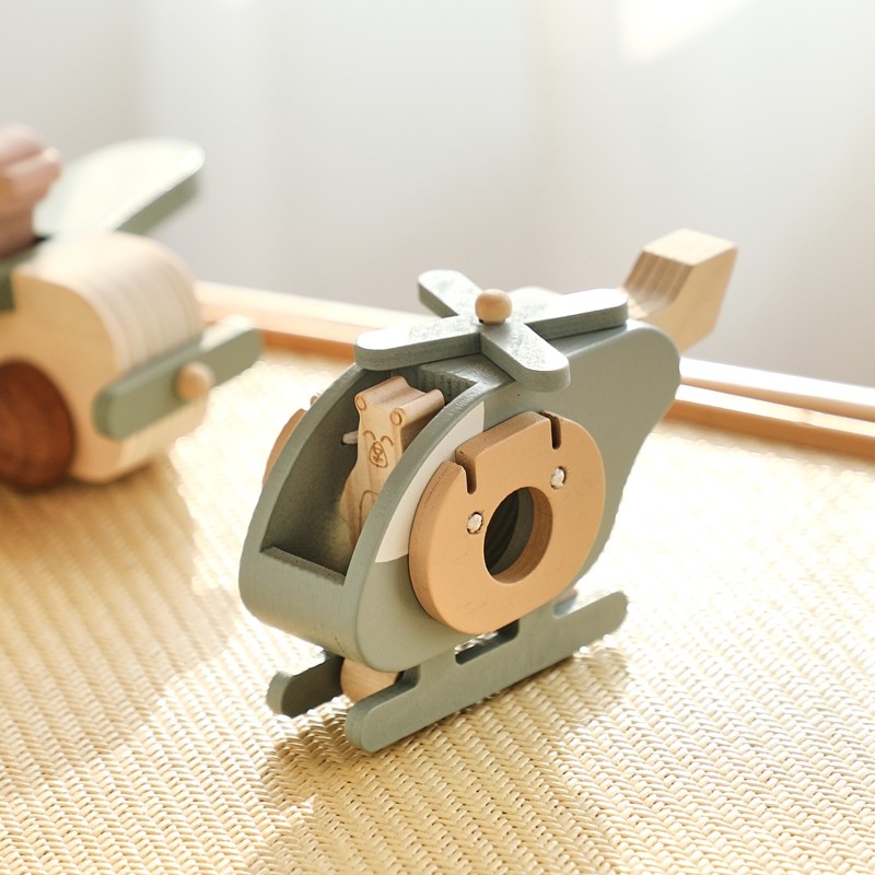 Wooden Airplane Toy Set Manufacturer - Unisex Two-Piece for Children 2-4 Years PC Model with CPC Certificate