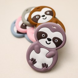 Silicone Animal Teether Manufacturer - Wholesale New BPA Free Organic Food Grade Sloth Gel Toy Unisex