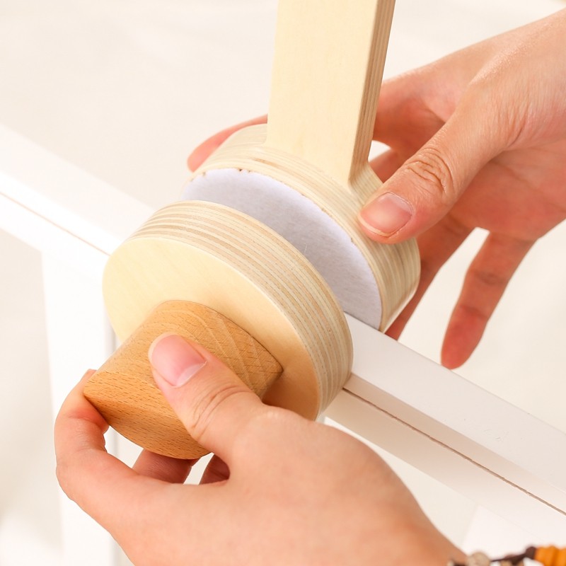 Wooden Bed Bell Holder Manufacturer - Hanging Toy Baby Mobile Arm Frame Nursery Crib Decoration