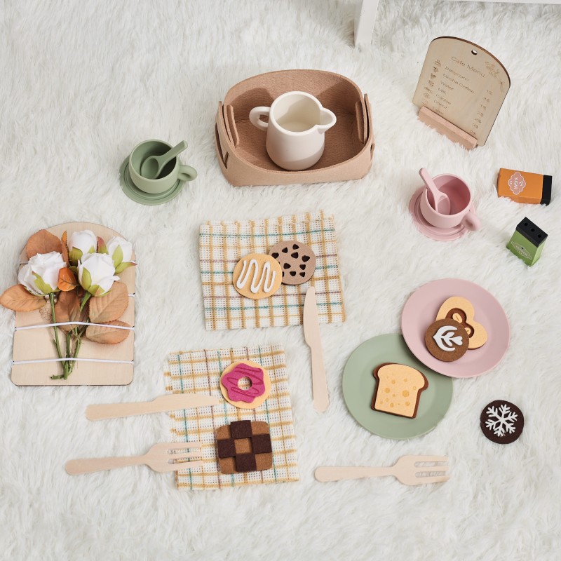 Silicone Tea Set Toy Manufacturer - Children's Simulation Home Play for Boys Girls Afternoon Tea