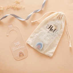 Kids Clothes Divider Set Manufacturer - New Arrival Clear Acrylic for Convenience Baby Supplies