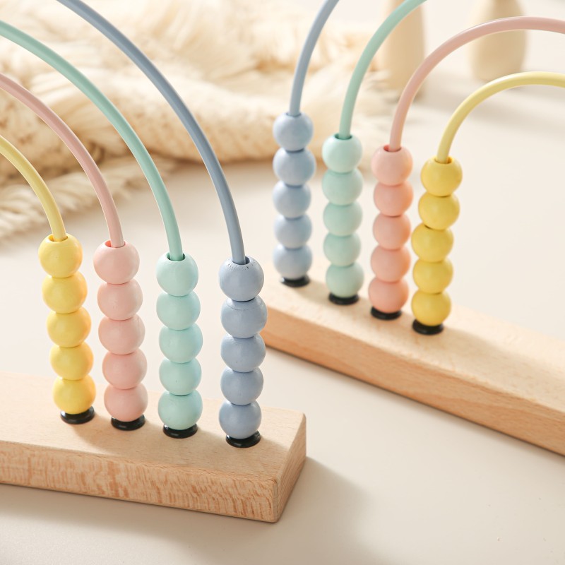 Montessori Math Toys Manufacturer - OEM Wooden Educational Beads for Early Learning Calculation