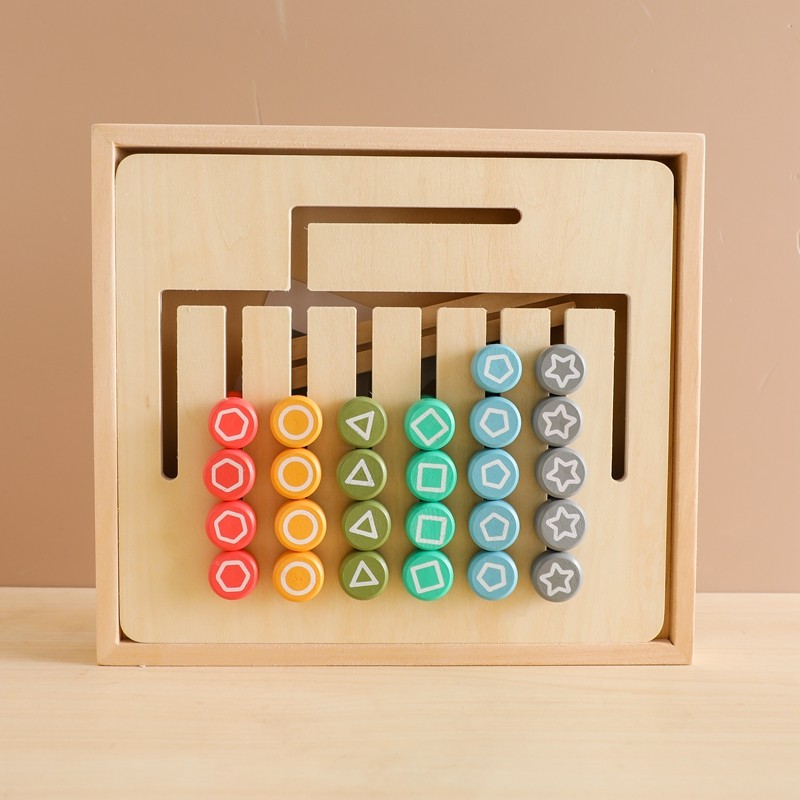 Wooden Math Educational Cards Manufacturer - Montessori Kids Cognitive Word Toys