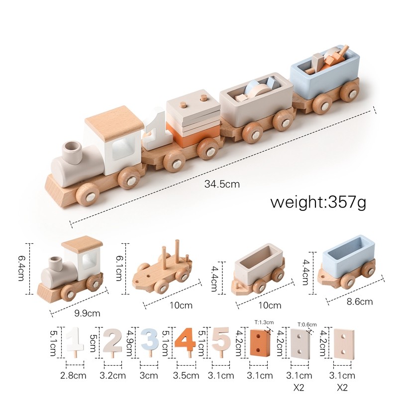 Wooden Train Educational Toy Manufacturer - Montessori for 5 to 7 Years Old Games OEM/ODM