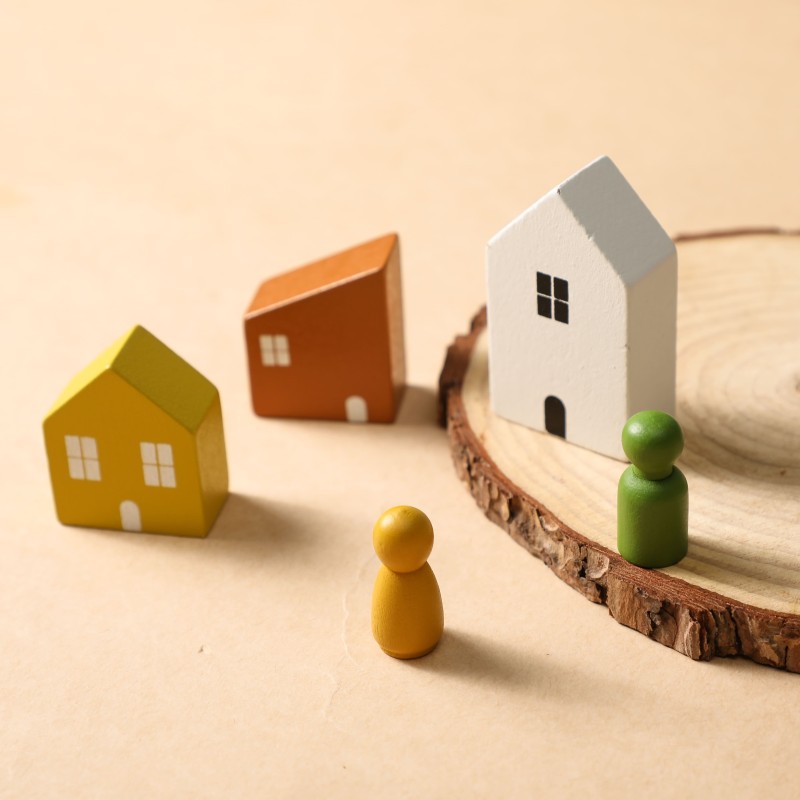 Wooden Ornaments Manufacturer - OEM Modern Forest Tree Toys Home Decoration for Christmas