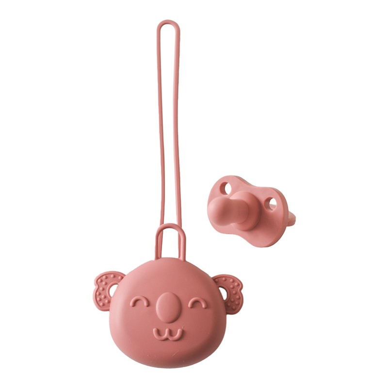 Baby Pacifier Organizer Manufacturer - Silicone Storage Pocket Bag Portable BPA Free PVC Free 1-2 Years