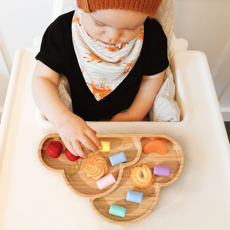 Silicone Baby Tableware Set Manufacturer - Cartoon Design Includes Plate Bowl Spoon Fork Sippy Cup for Dining