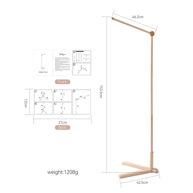 Bed Bell Bracket Manufacturer - Wholesale Musical Toy Wooden Fixed Floor for Baby Unisex Packed in Box