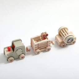 Small Train Puzzle Toy Manufacturer - New Upgraded Multifunctional Drag Drop Plastic Montessori for Children