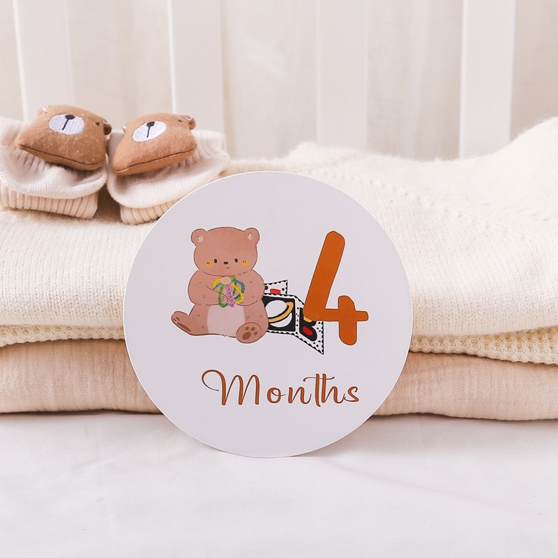 Montessori Cognitive Cards Manufacturer - Best-Selling Bear Double-Sided Mileage Film Learning Toy