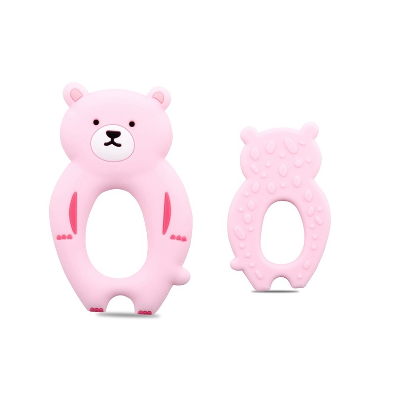 Silicone Baby Teether Manufacturer - OEM Wholesale Food Grade Soft Bear BPA Free Safe Adorable
