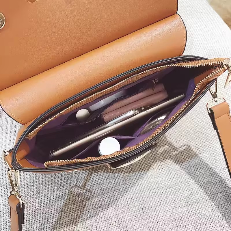 Travel Tote Bag - Pu Leather Large