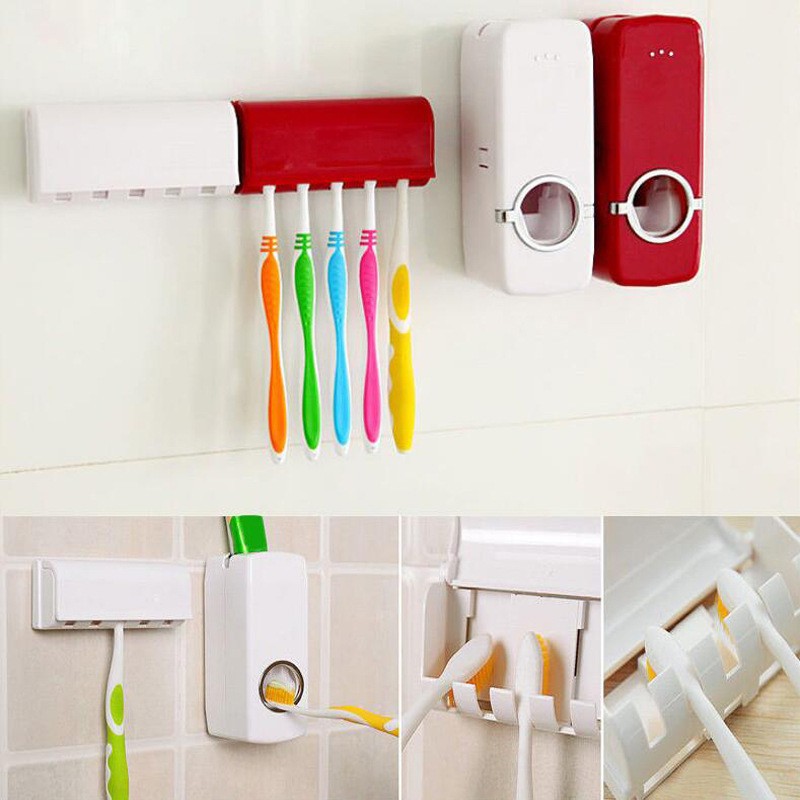 Toothpaste Dispenser - Automatic Suction Wall