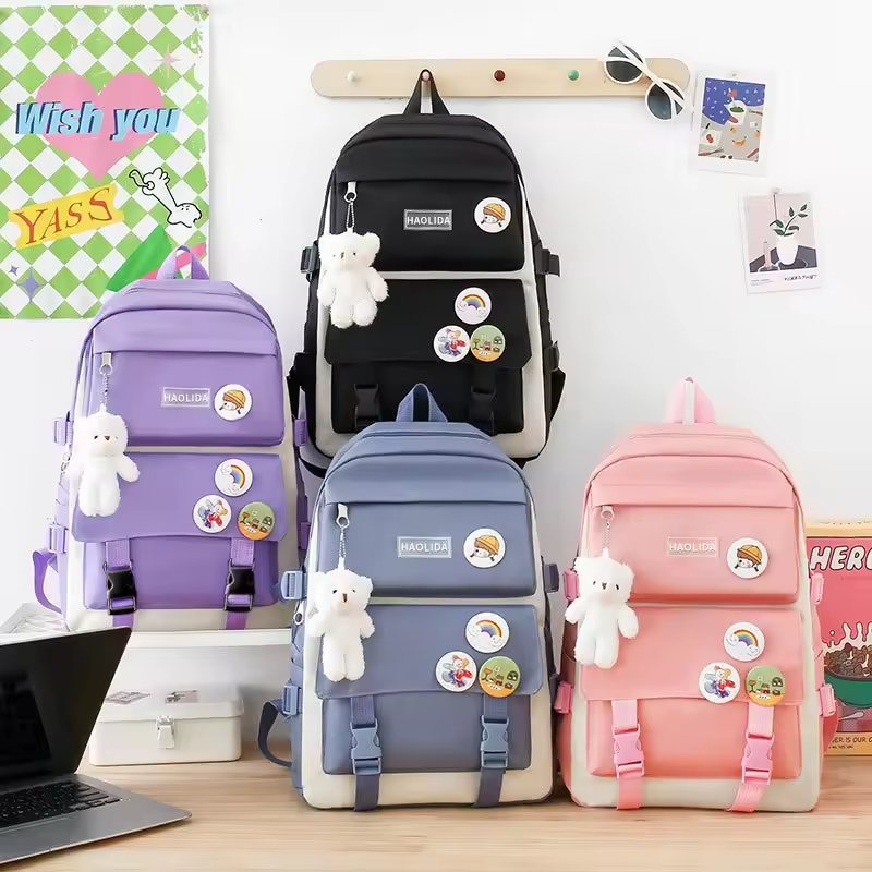 School Backpack Set - 5pcs Kids Waterproof Supplier