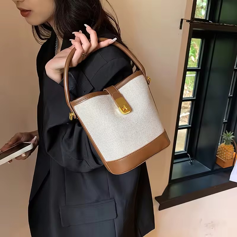 Crossbody Bag - Canvas Color Block