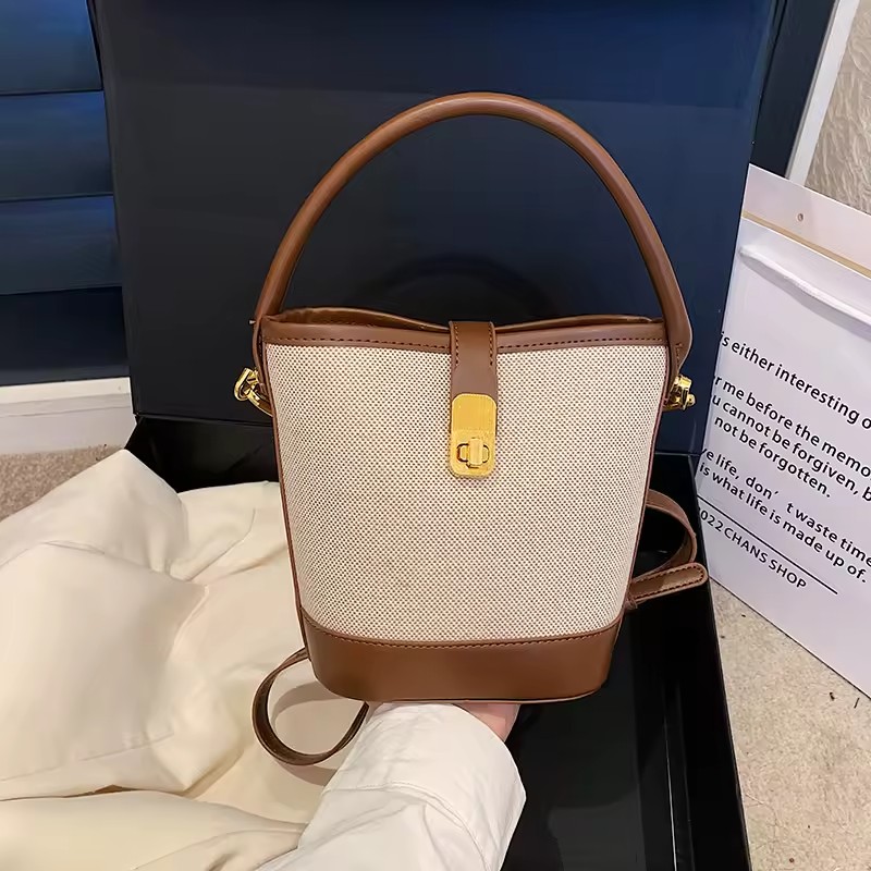 Crossbody Bag - Canvas Color Block