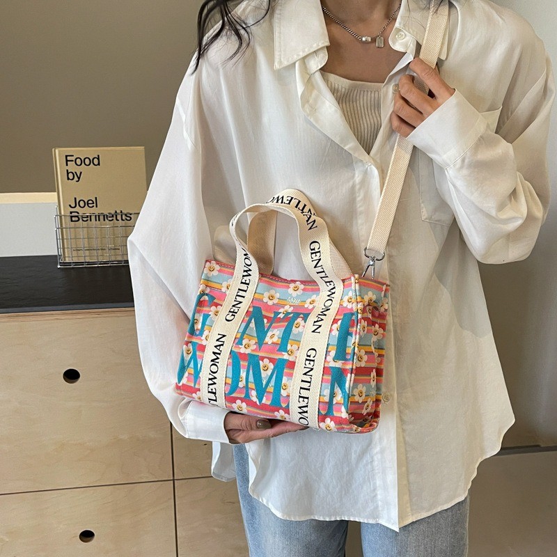 Canvas Tote Bag - African Art Print