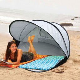 Automatic Pop-Up Beach Tent Manufacturer - 1-2 Persons Waterproof Polyester Sun Shelter for Summer Beach Vacations