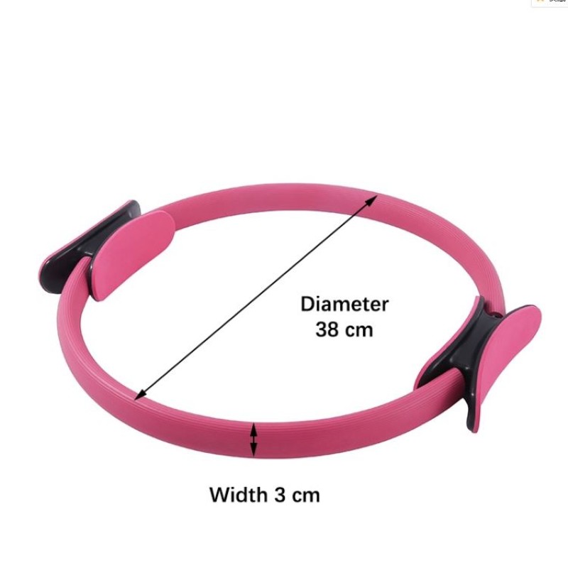 Pilates Ring Manufacturer - Fitness Yoga Magic Circle Double Handle for Women OEM/ODM