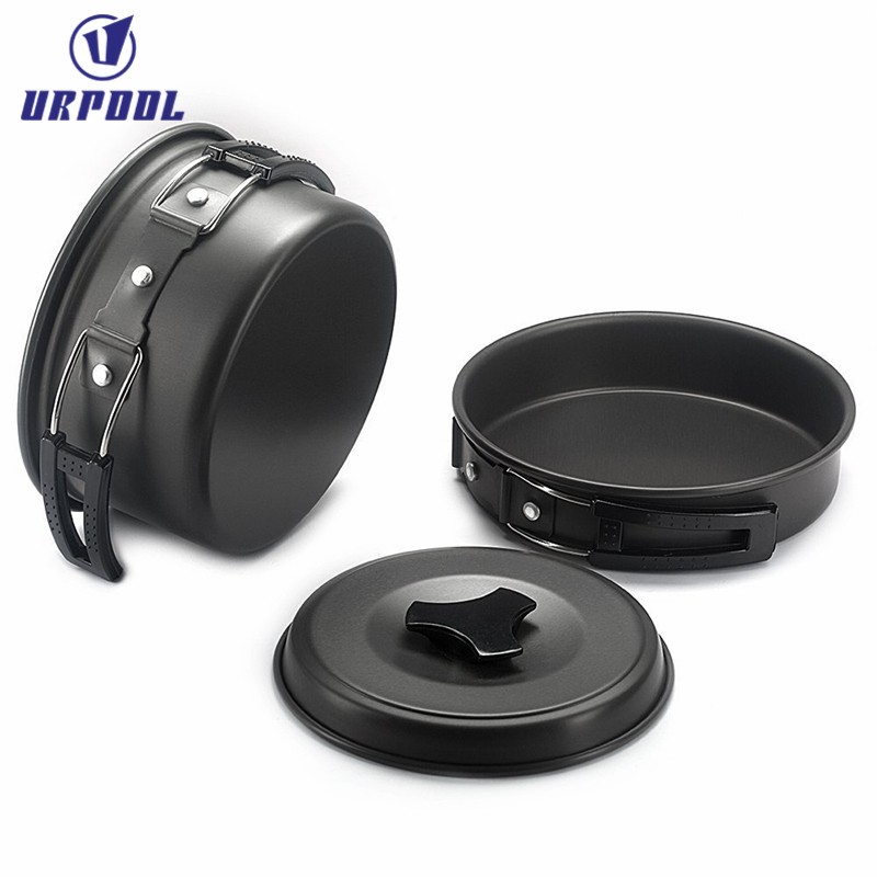 Outdoor Cookware Set Manufacturer - Ultra-light Copper for India 4-6 Persons Non-stick Pots Pans