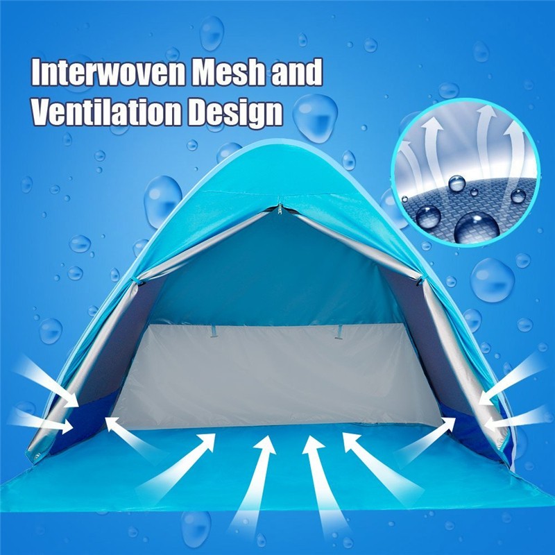 Pop up Beach Tent Manufacturer - Portable Outdoor Automatic for 2-3 Person Camping Tent Sun Shelter Cabana