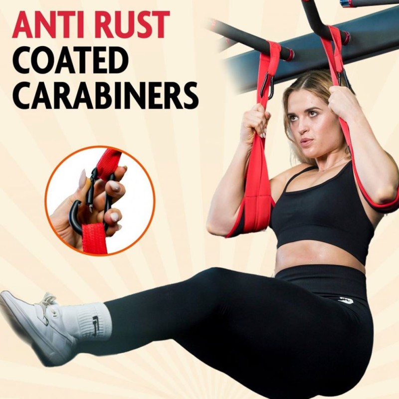 Ab Sling Straps Manufacturer - Hanging Pull up Belts Abdomen Muscle Gym Straps Custom Logo Abdominal Training