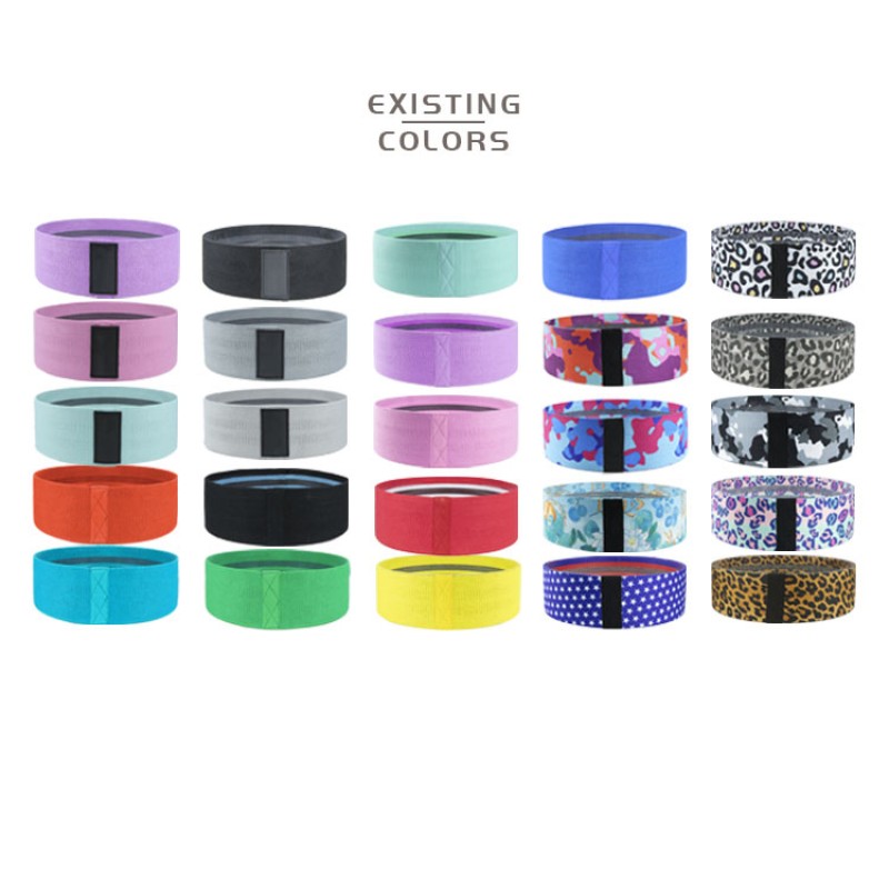 Resistance Loop Band Manufacturer - Wholesale Non-Slip Fabric for Fitness Yoga Exercise Custom Logo Hip Circle