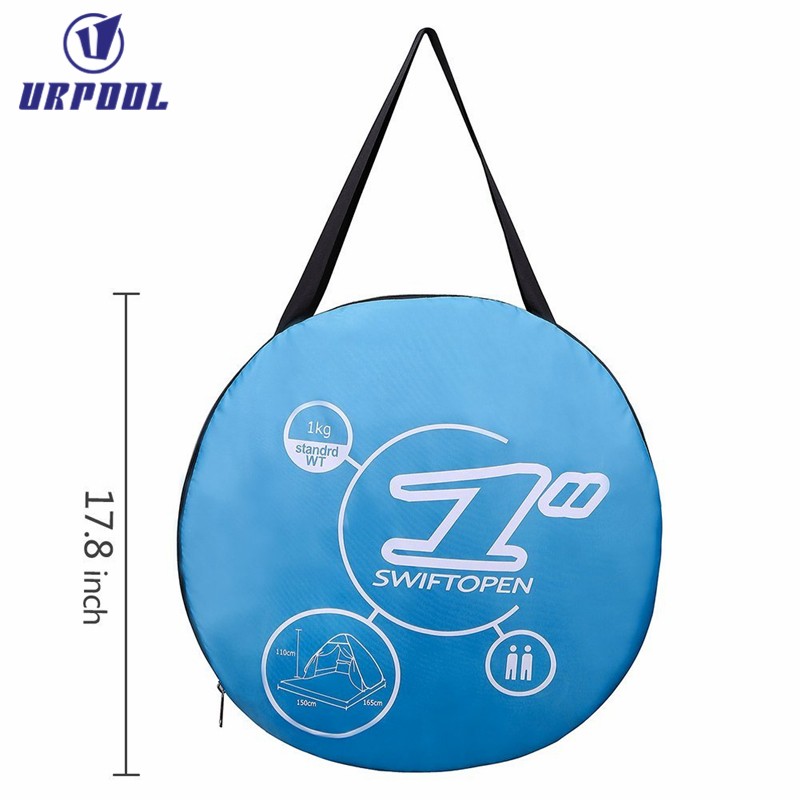 Camping Tents Manufacturer - Beach Tents Sun Shelter with Window Quick Automatic Opening Foldable for Outdoor