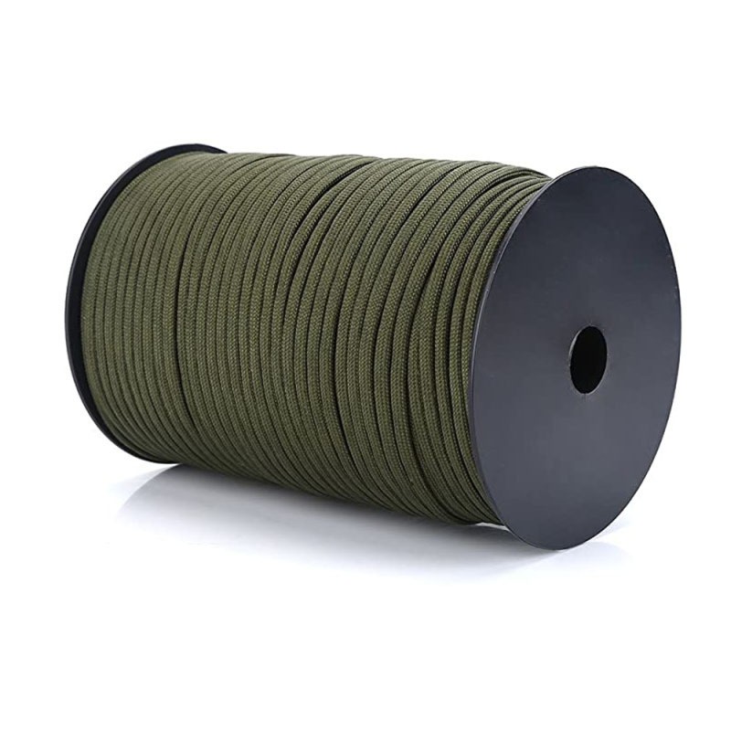 Nylon Paracord Rope Manufacturer - Durable 7 Core 100meters 4mm Portable Polyester for Climbing Touring Camping Umbrella
