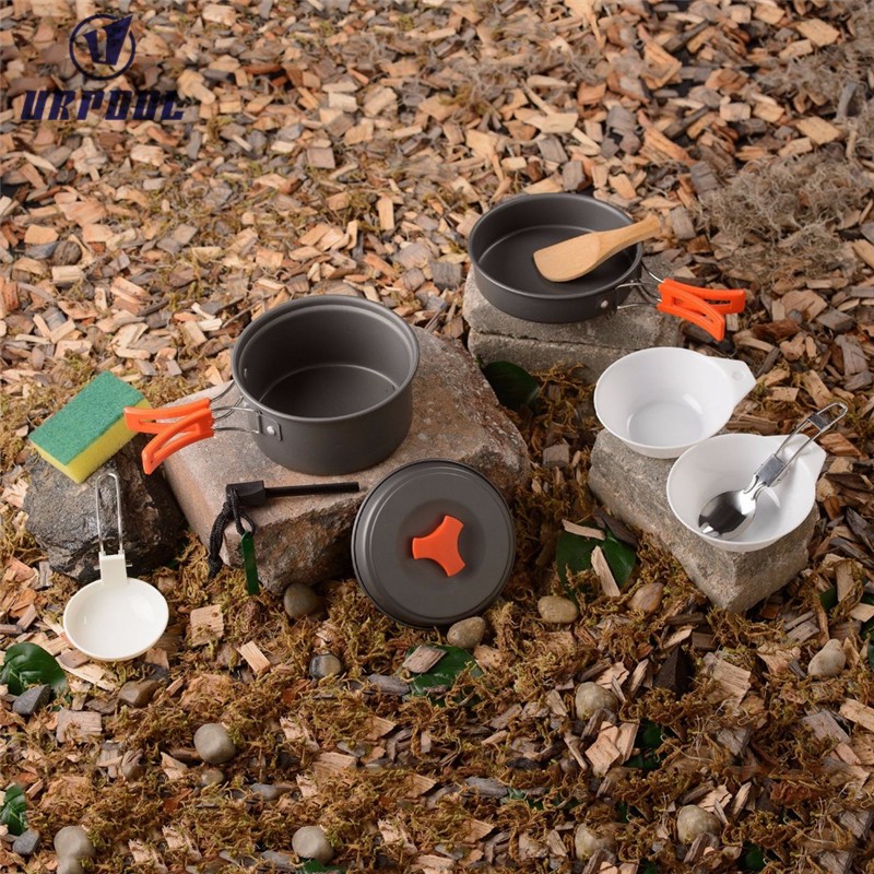 Camping Cookware Set Manufacturer - Portable Hard Anodized Travel Cooking Gear for Backpacking & Camping