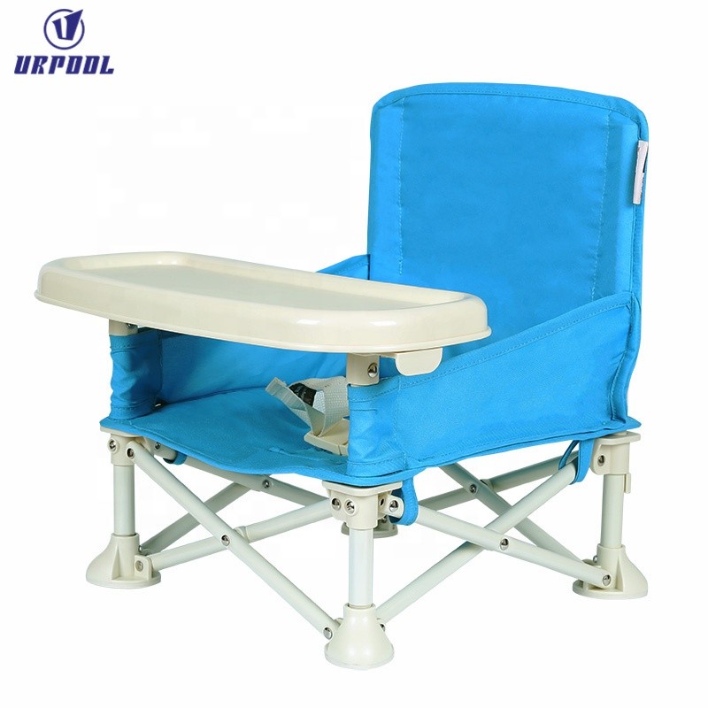 Travel Booster Seat Manufacturer - with Tray Baby Folding Portable Chair for Eating Camping