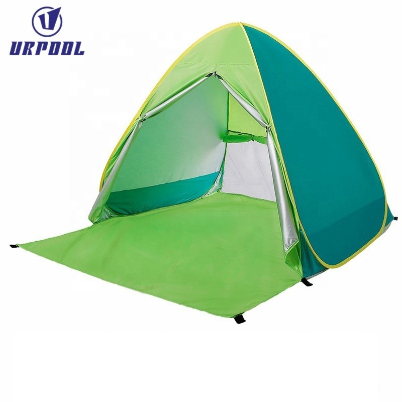 Pop up Beach Tent Manufacturer - Portable Outdoor Automatic for 2-3 Person Camping Tent Sun Shelter Cabana
