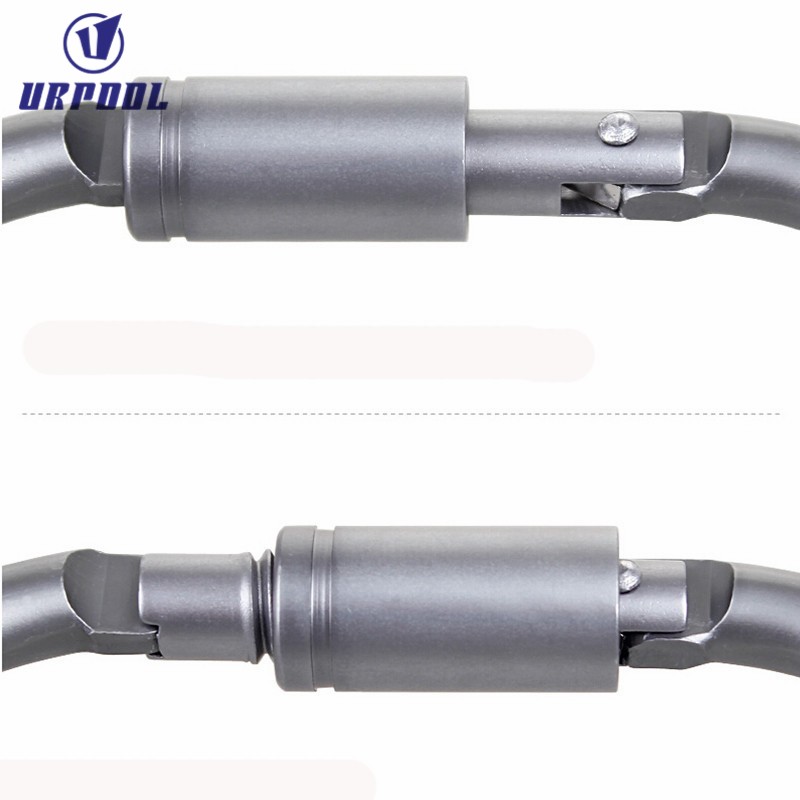 Climbing Carabiner Manufacturer - Factory Wholesale Safety Aluminum Swivel Hook for Climbing OEM/ODM