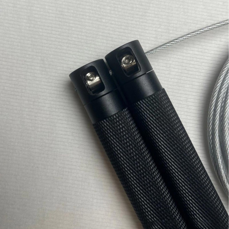 Skipping Rope Manufacturer - Ultra Light Aluminium Handle High Speed Bearing Adjustable Length Nylon PVC Coated